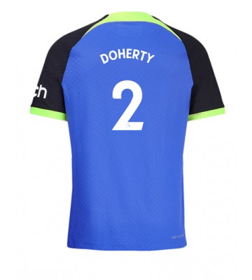 Tottenham Hotspur Matt Doherty #2 Bortedrakt 2022-23 Kortermet